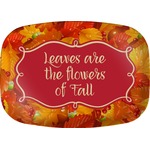Fall Leaves Melamine Platter