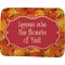 Fall Leaves Memory Foam Bath Mat - 48"x36"