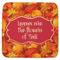 Fall Leaves Memory Foam Bath Mat - 48"x48"