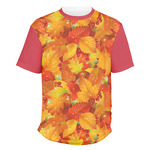 Fall Leaves Men's Crew T-Shirt - X Large