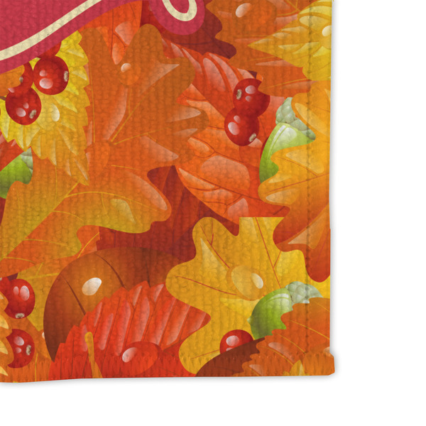 Fall Leaves Microfiber Dish Rag - DETAIL