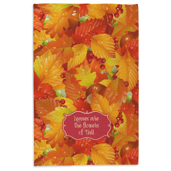 Fall Leaves Microfiber Dish Towel - APPROVAL