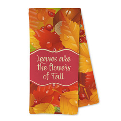 Fall Leaves Kitchen Towel - Microfiber