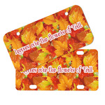 Fall Leaves Mini/Bicycle License Plates