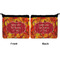 Fall Leaves Neoprene Coin Purse - Front & Back (APPROVAL)