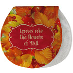 Fall Leaves Burp Pad - Velour
