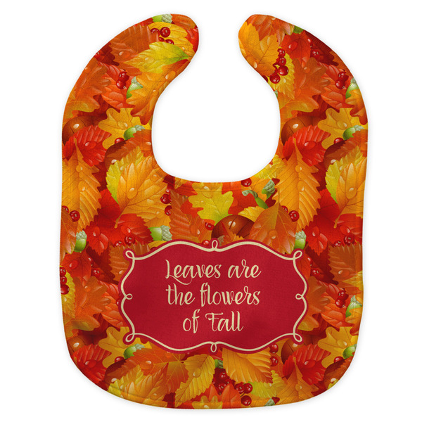 Fall Leaves New Bib Flat Approval