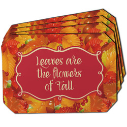 Fall Leaves Dining Table Mat - Octagon