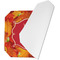 Fall Leaves Octagon Placemat - Single front (folded)