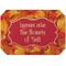 Fall Leaves Octagon Placemat - Single front