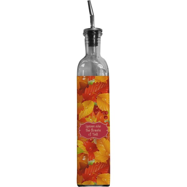 Custom Fall Leaves Oil Dispenser Bottle