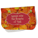 Fall Leaves Burp Cloth - Fleece