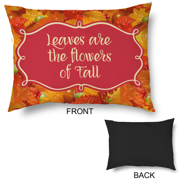 Fall Leaves Outdoor Dog Beds - Large - APPROVAL