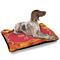 Fall Leaves Outdoor Dog Beds - Large - IN CONTEXT