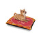 Fall Leaves Outdoor Dog Beds - Small - IN CONTEXT