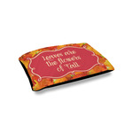 Fall Leaves Outdoor Dog Bed - Small
