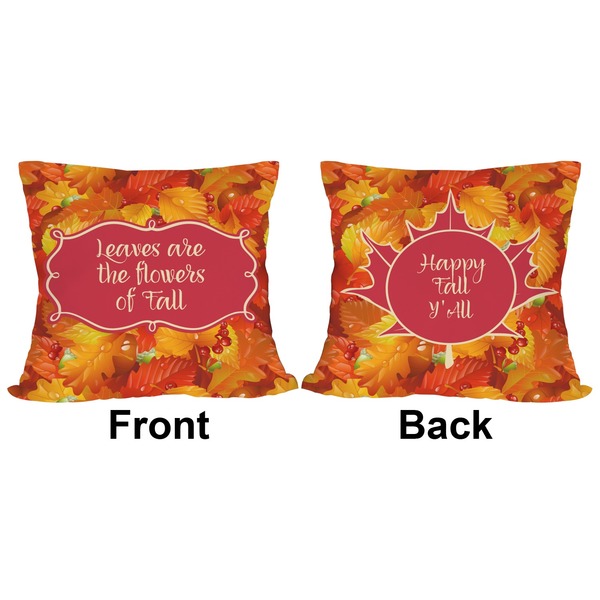 Fall Leaves Outdoor Pillow - 20x20