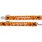 Fall Leaves Pacifier Clip - Front and Back