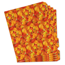Fall Leaves Binder Tab Divider Set