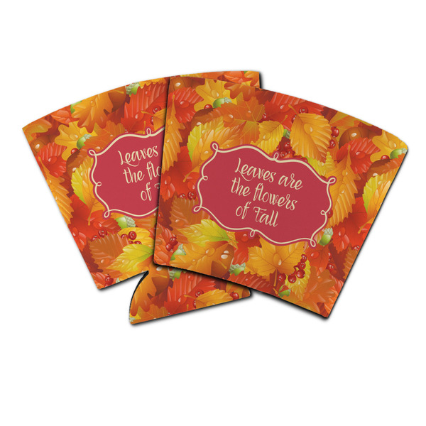 Custom Fall Leaves Party Cup Sleeve