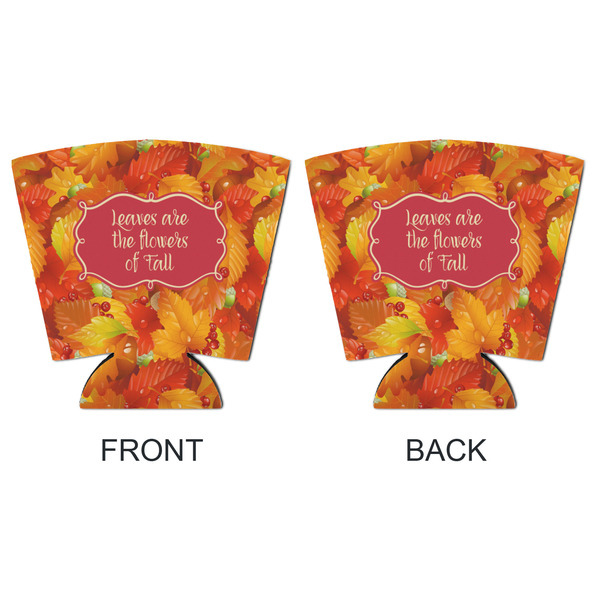 Fall Leaves Party Cup Sleeves - with bottom - APPROVAL