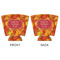 Fall Leaves Party Cup Sleeves - with bottom - APPROVAL