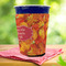 Fall Leaves Party Cup Sleeves - with bottom - Lifestyle