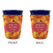 Fall Leaves Party Cup Sleeves - without bottom - Approval