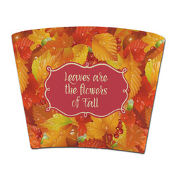 Fall Leaves Party Cup Sleeve - without bottom