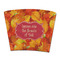 Fall Leaves Party Cup Sleeves - without bottom - FRONT (flat)