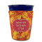 Fall Leaves Party Cup Sleeves - without bottom - FRONT (on cup)
