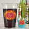 Fall Leaves Party Cups - 16oz - In Context