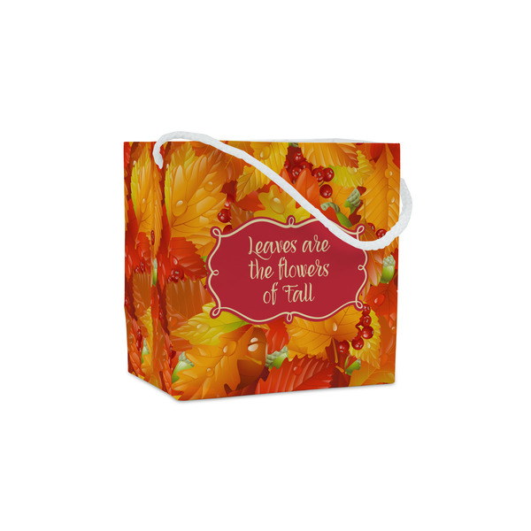 Custom Fall Leaves Party Favor Gift Bags