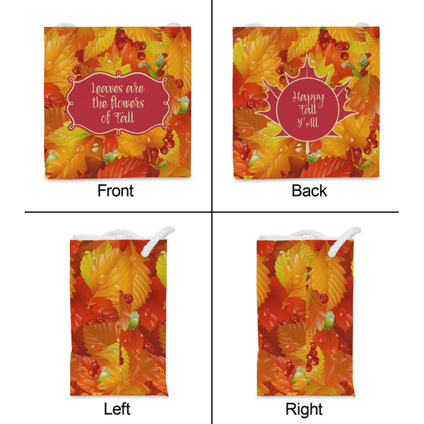 Fall Leaves Party Favor Gift Bag - Matte - Approval