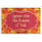 Fall Leaves Disposable Paper Placemats