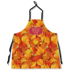 Fall Leaves Apron Without Pockets