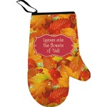 Fall Leaves Oven Mitt