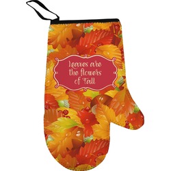 Fall Leaves Oven Mitt