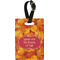Fall Leaves Personalized Rectangular Luggage Tag