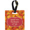 Fall Leaves Personalized Square Luggage Tag