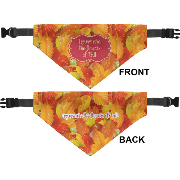 Fall Leaves Pet Bandana Approval