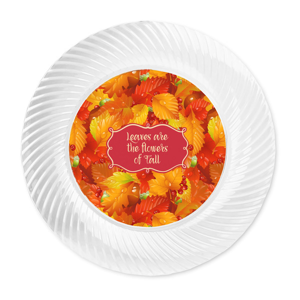 Fall Leaves Plastic Party Dinner Plates - Approval