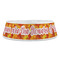 Fall Leaves Plastic Pet Bowls - Large - FRONT