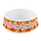 Fall Leaves Plastic Dog Bowl - Small