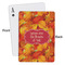 Fall Leaves Playing Cards - Approval