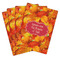 Fall Leaves Playing Cards - Hand Back View