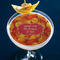Fall Leaves Printed Drink Topper - XLarge - In Context
