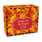 Fall Leaves Recipe Box - Full Color - Front/Main