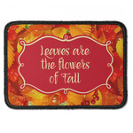 Fall Leaves Iron On Rectangle Patch
