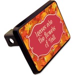 Fall Leaves Rectangular Trailer Hitch Cover - 2"
